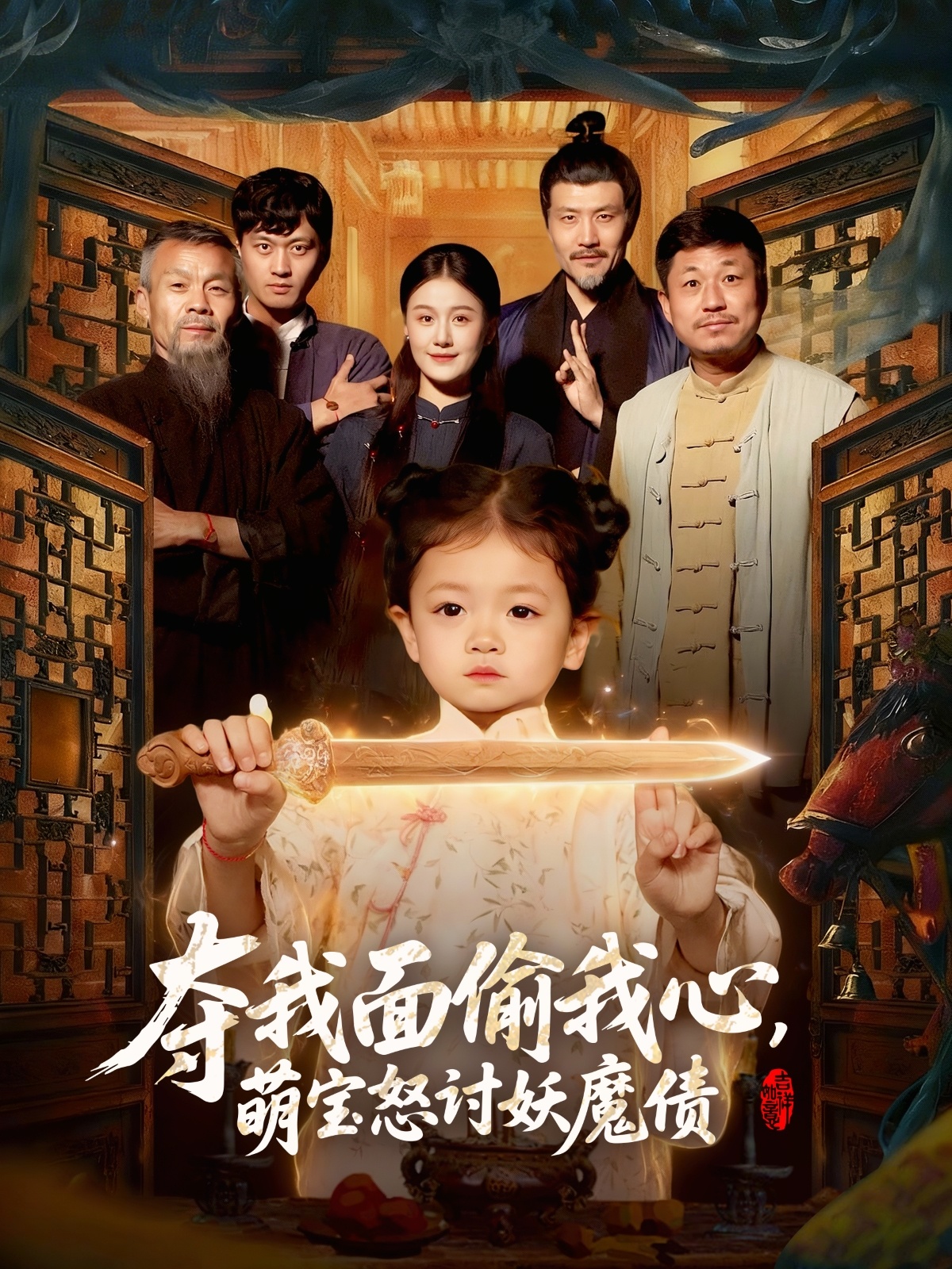 夺我面偷我心，萌宝怒讨妖魔债