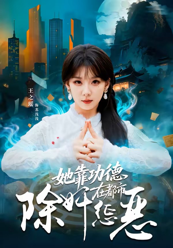 她靠功德在都市除奸惩恶